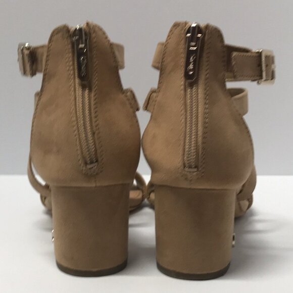 Circus by Sam Edelman "Stella" Block Heel Sandal in Tan - Picture 12 of 16